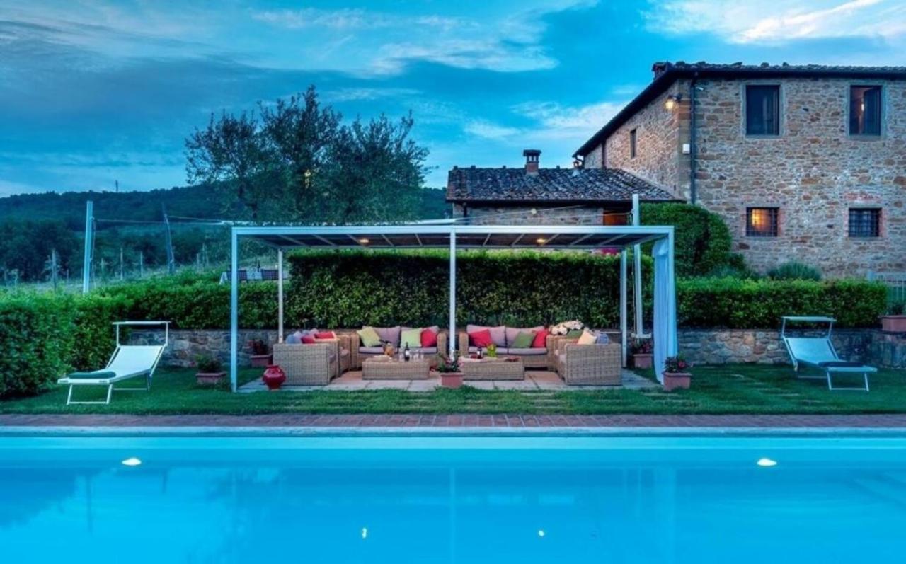 Villa La Colonna Bucine Exterior photo